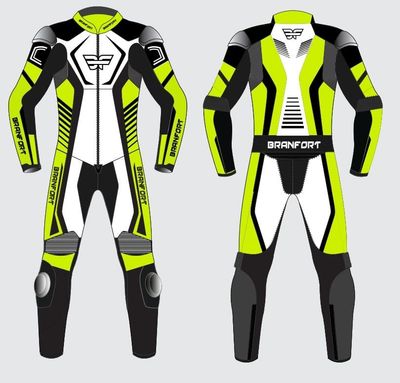 Branfort Leather Motorcycle Suit with Custom Design