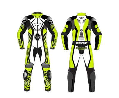 Branfort Leather Motorcycle Suit with Custom Design