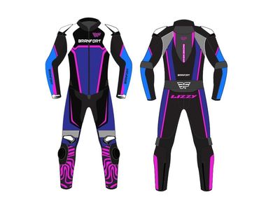Branfort Leather Motorcycle Suit with Custom Design