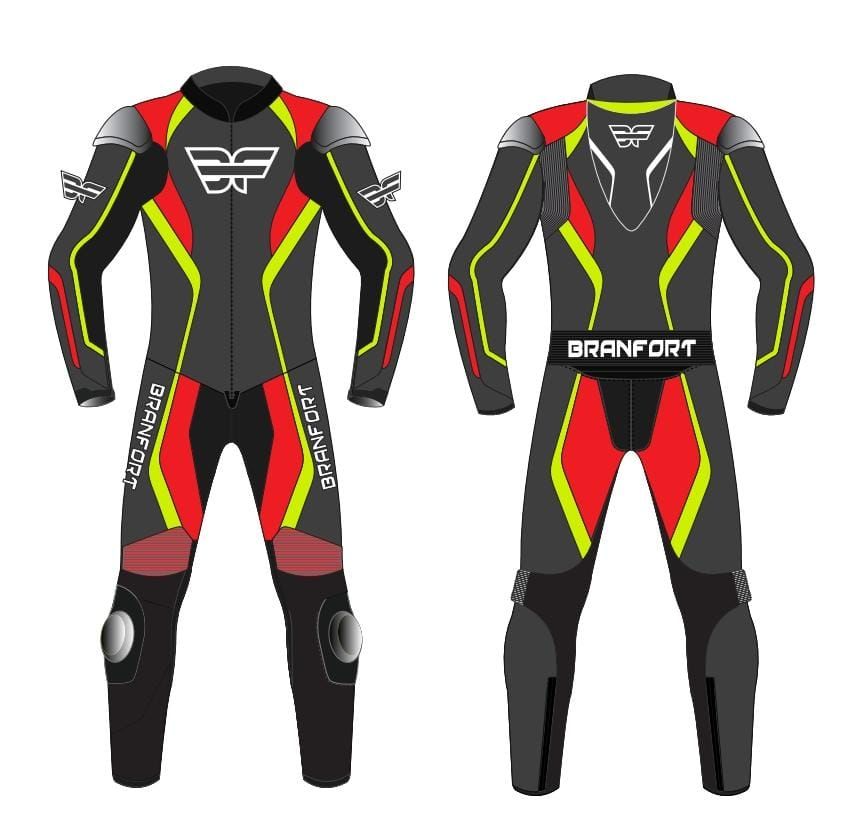 Branfort Leather Motorcycle Suit with Custom Design