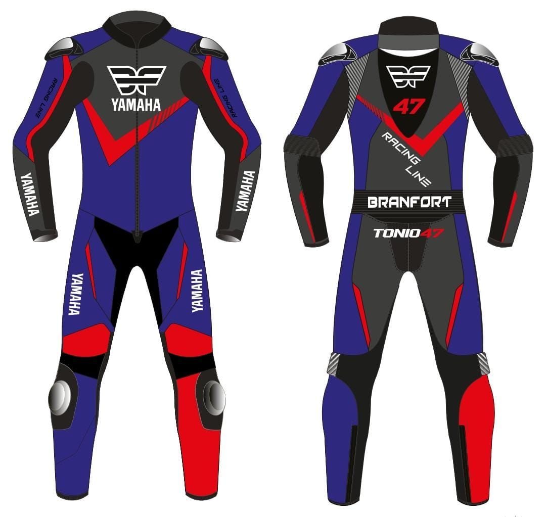 Branfort Leather Motorcycle Suit with Custom Design