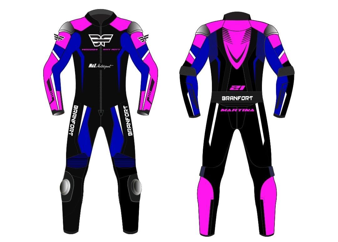 Branfort Leather Motorcycle Suit with Custom Design