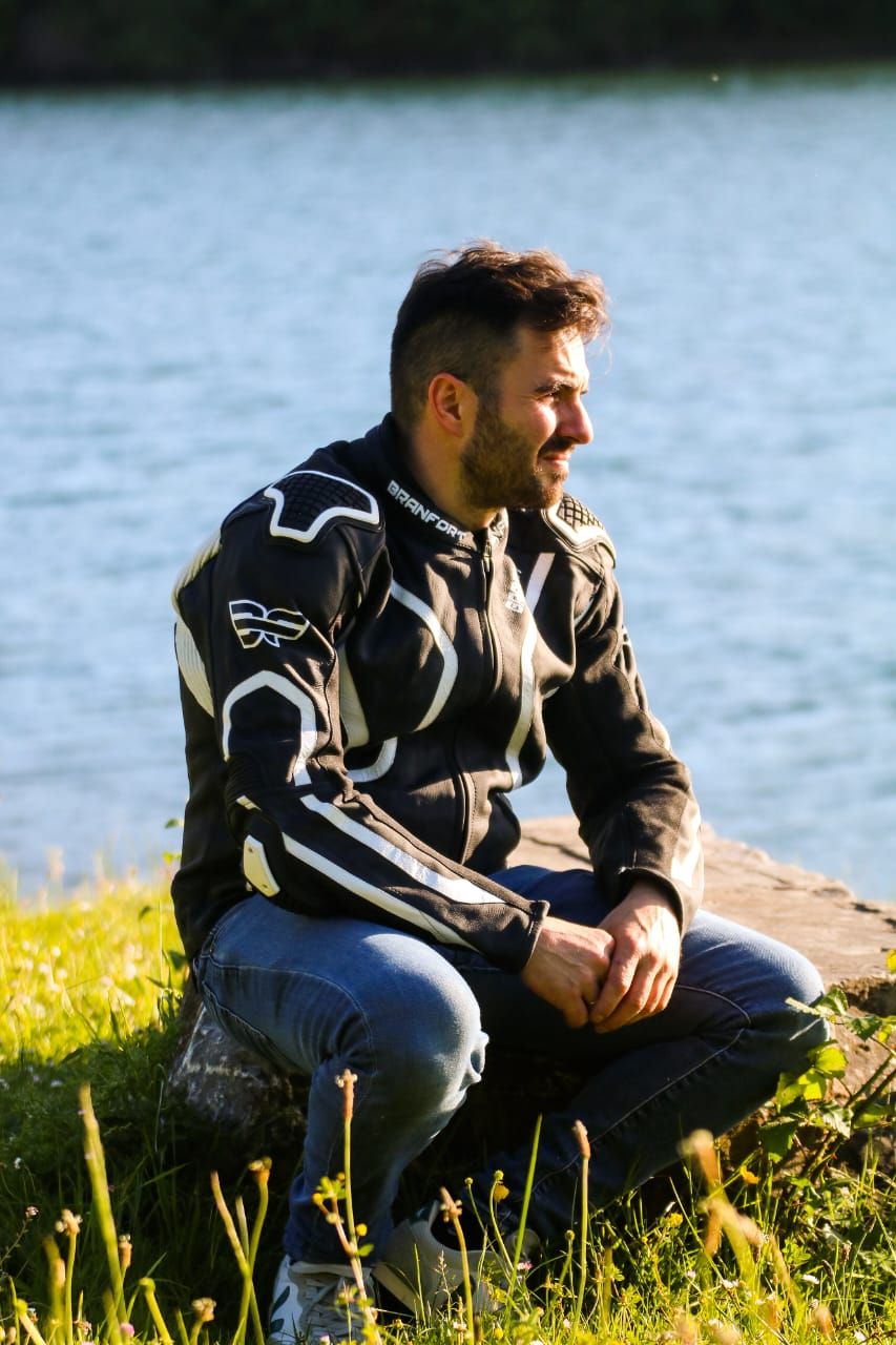 BRANFORT TECTON - Men&#39;s Motorcycle Leather Jacket