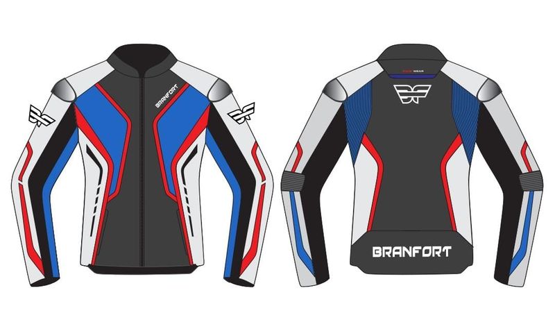 Leather Motorcycle Jacket Branfort