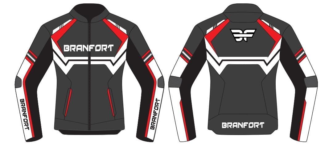 Leather Motorcycle Jacket Branfort