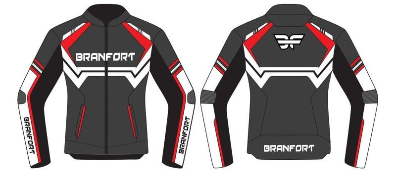 Leather Motorcycle Jacket Branfort