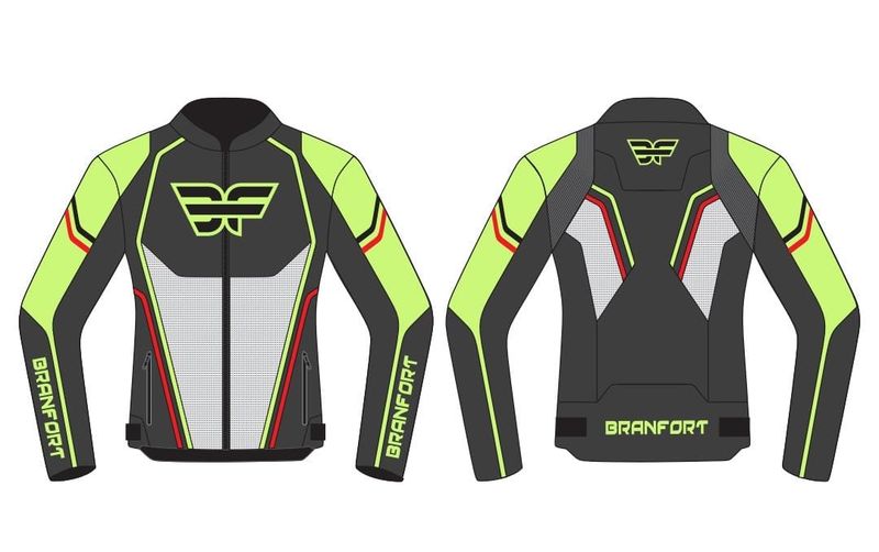 Leather Motorcycle Jacket Branfort