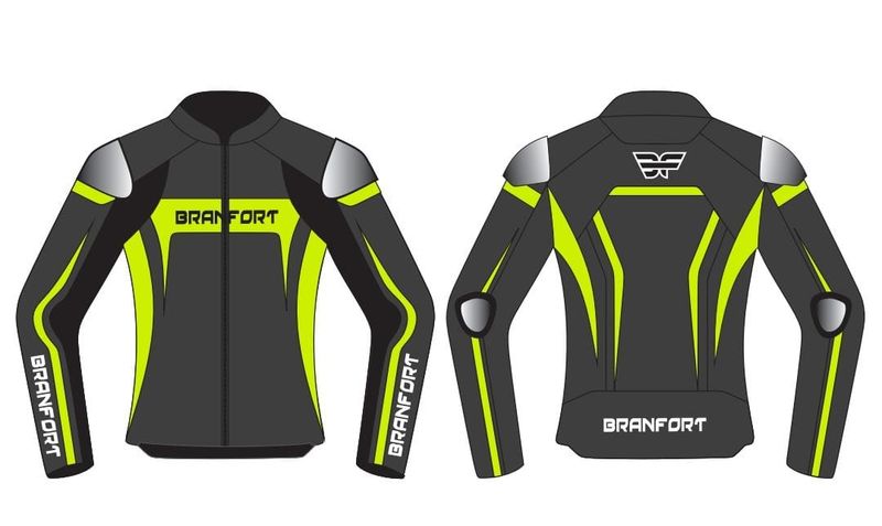Leather Motorcycle Jacket Branfort