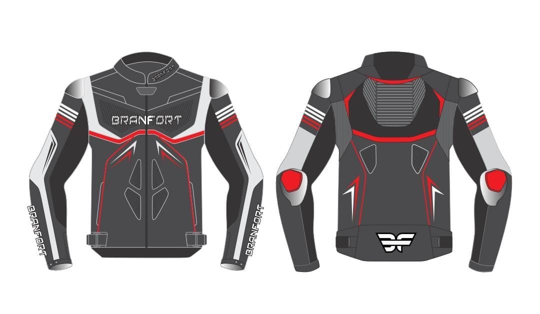 Leather Motorcycle Jacket Branfort