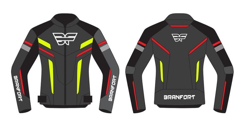 Leather Motorcycle Jacket Branfort
