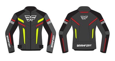 Leather Motorcycle Jacket Branfort