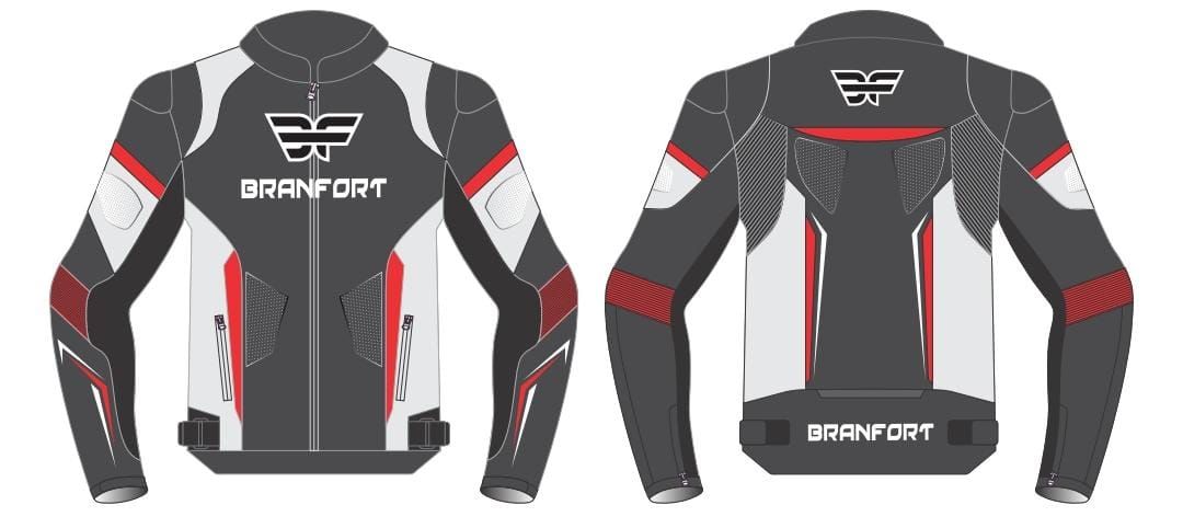 Leather Motorcycle Jacket Branfort
