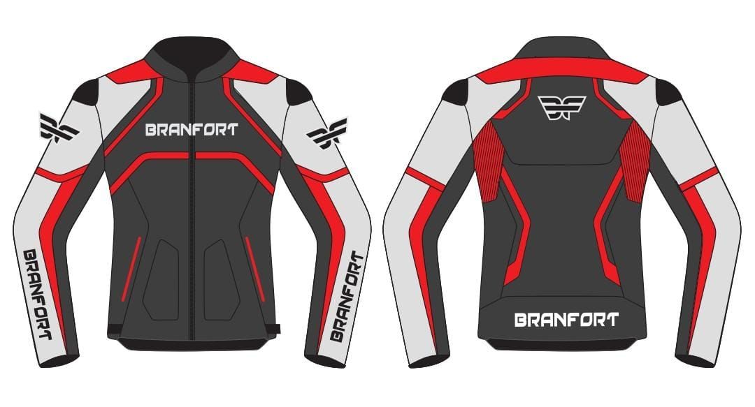 Leather Motorcycle Jacket Branfort