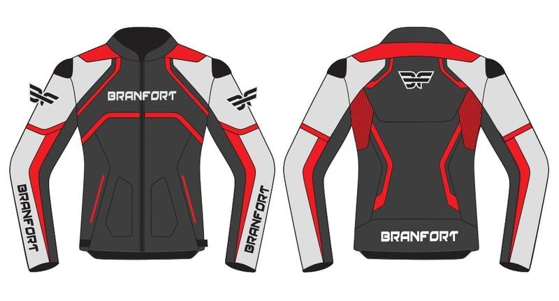 Leather Motorcycle Jacket Branfort