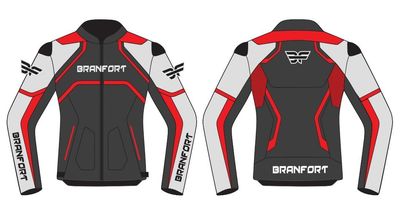 Leather Motorcycle Jacket Branfort