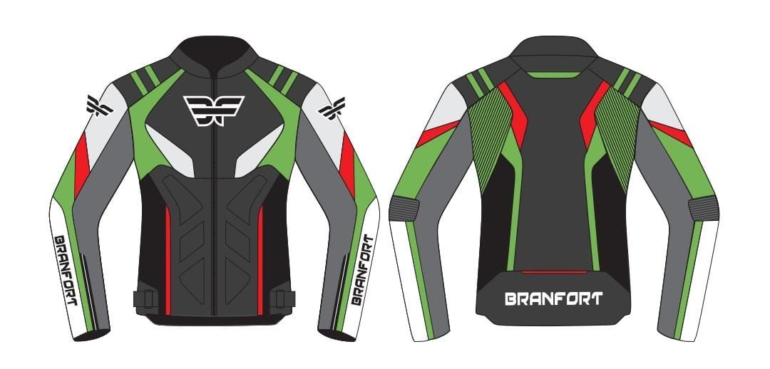 Leather Motorcycle Jacket Branfort