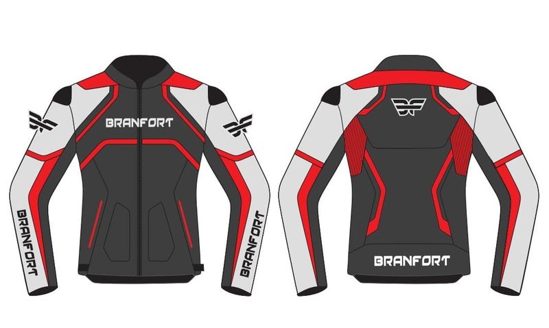 Leather Motorcycle Jacket Branfort