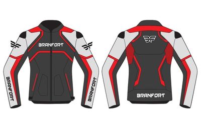 Leather Motorcycle Jacket Branfort