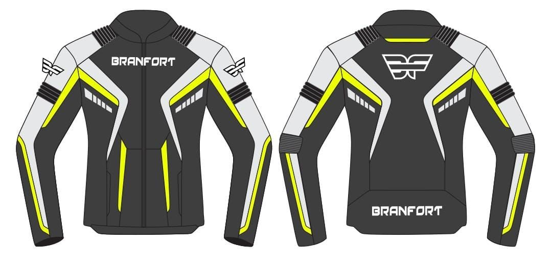 Leather Motorcycle Jacket Branfort