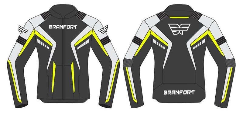 Leather Motorcycle Jacket Branfort