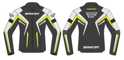 Leather Motorcycle Jacket Branfort