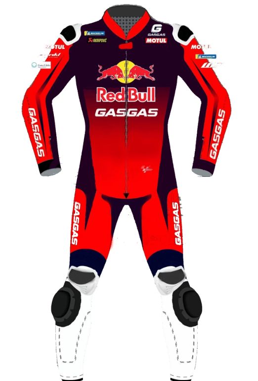 Leather MotoGP Red Bull Suit with CE AAA-approved Protection