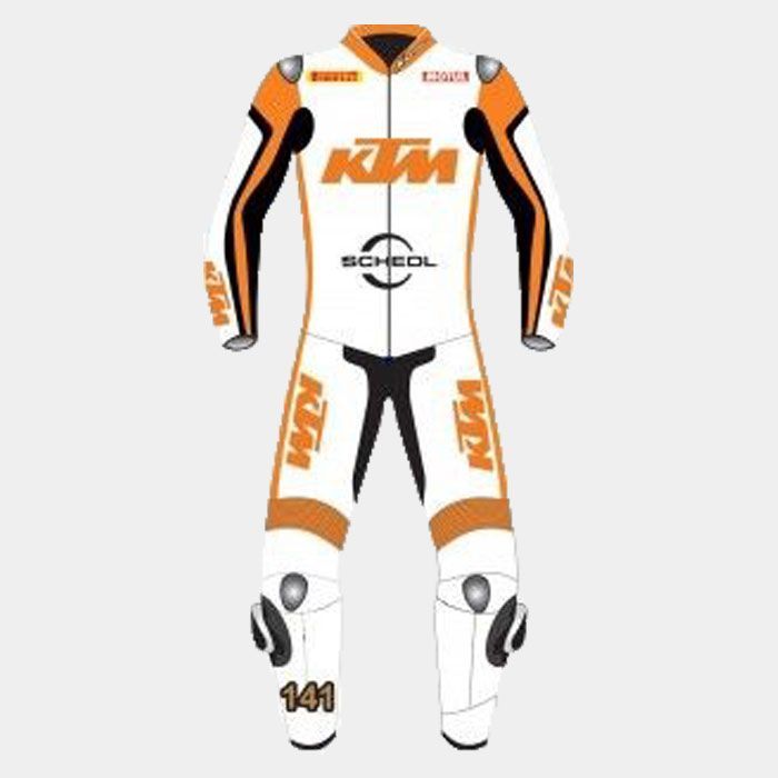 Leather MotoGP Red Bull Suit with CE AAA-approved Protection