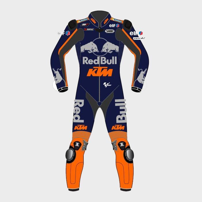 Leather MotoGP Red Bull Suit with CE AAA-approved Protection