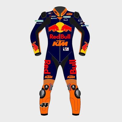 Leather MotoGP Red Bull Suit with CE AAA-approved Protection