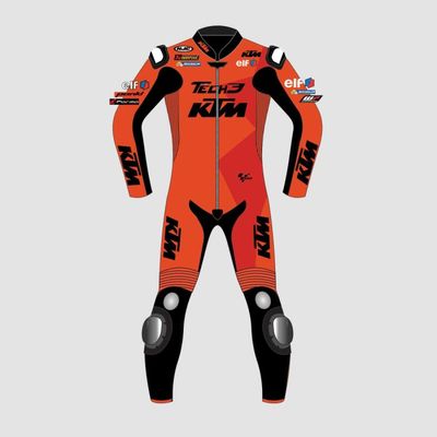 Leather MotoGP Red Bull Suit with CE AAA-approved Protection
