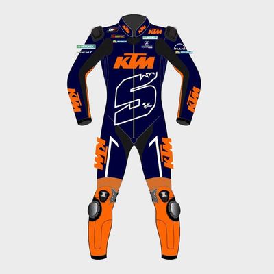 Leather MotoGP Red Bull Suit with CE AAA-approved Protection
