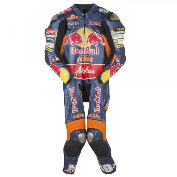 Leather MotoGP KTM Suit with CE AAA-approved Protection