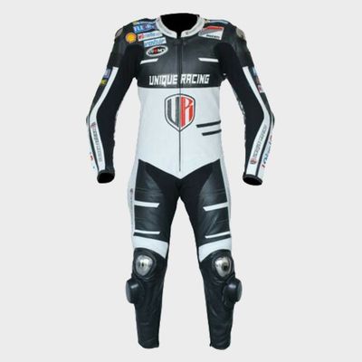 Leather MotoGP Ducati Suit with CE AAA-approved Protection