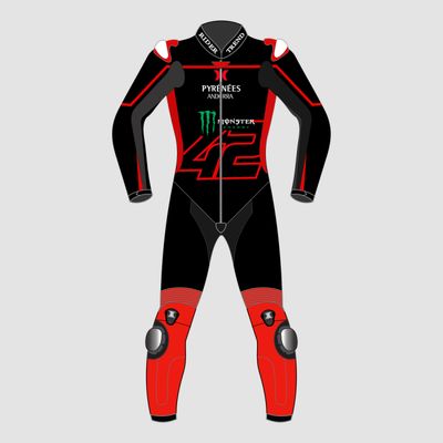 Leather MotoGP Honda Suit with CE AAA-approved Protection