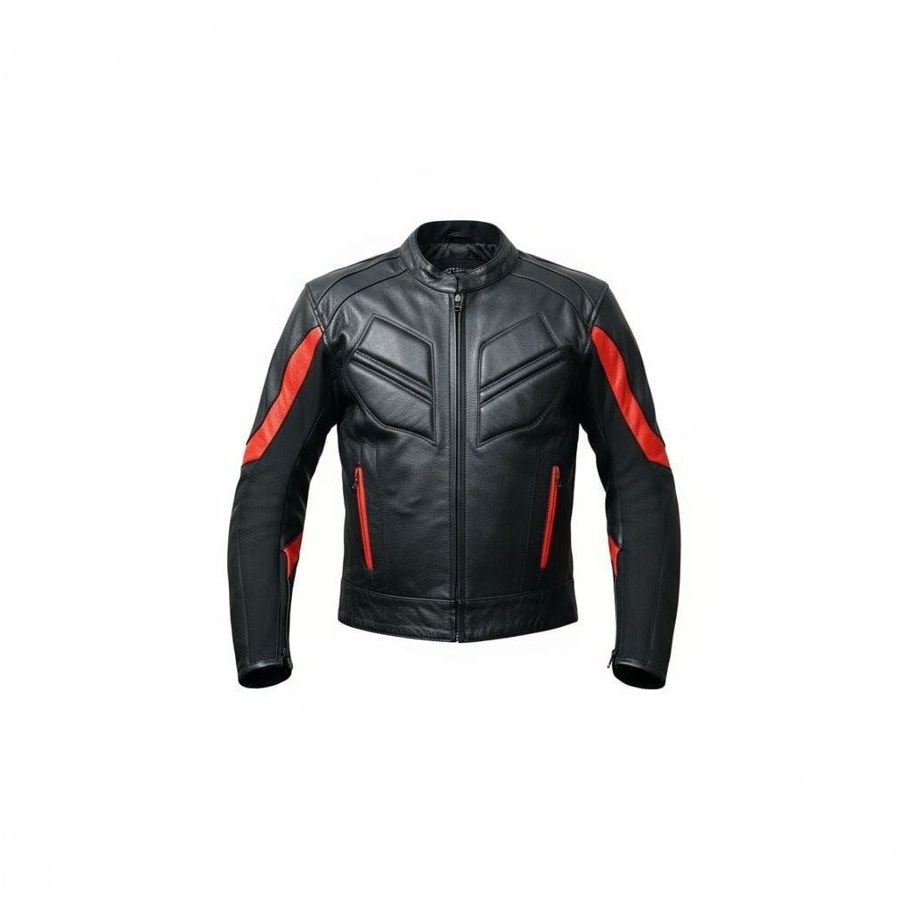 AERO -X LEATHER MOTORCYCLE JACKET