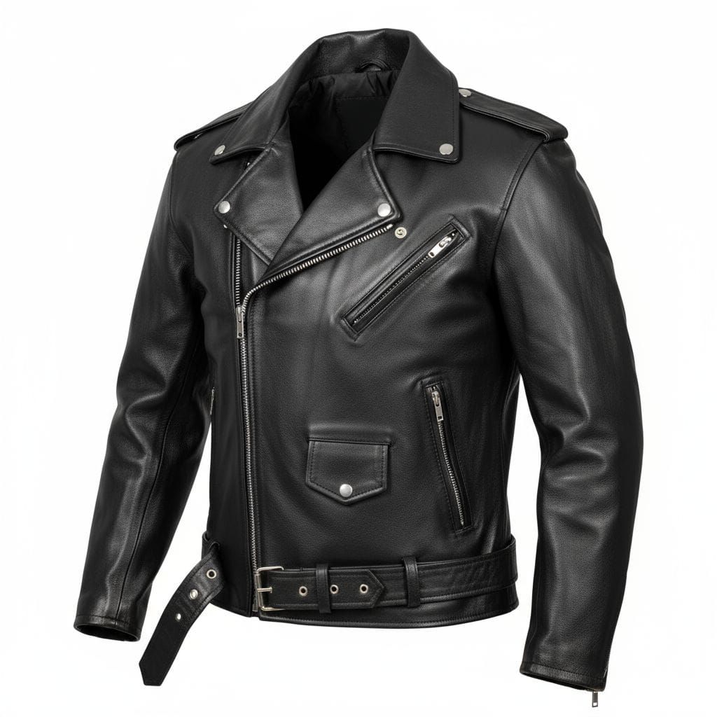 BACKSTREETS - LEATHER MOTORCYCLE JACKET