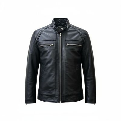 Leather Sheep Skin Fashion Jacket