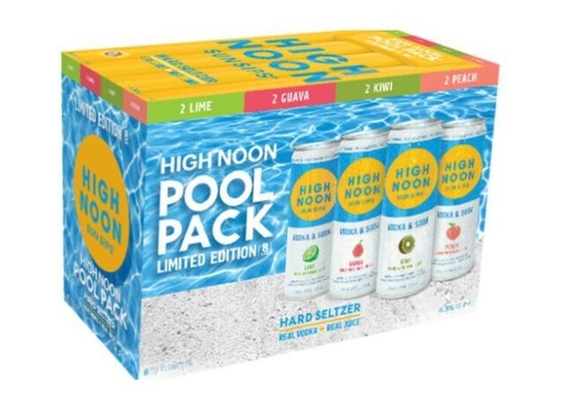 High Noon Sun Sips Pool Variety Hard Seltzer 355ml
