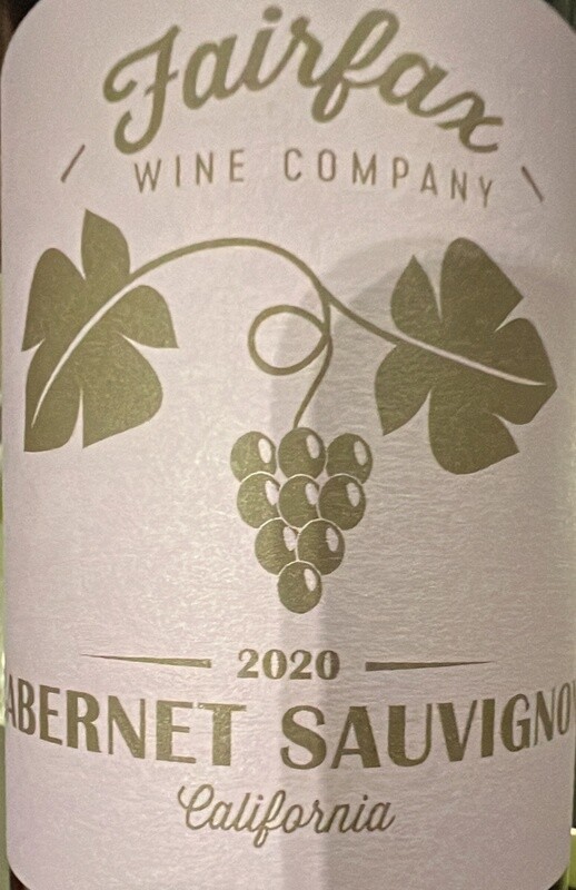 Fairfax Wine Cabernet Sauvignon 750 ml