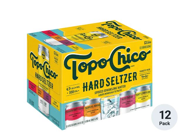 TOPO CHICO 12 CANS