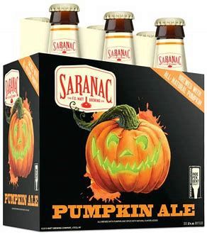 SARANAC PUMPKIN ALE 6 PK