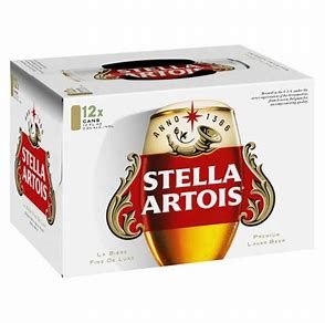STELLA ARTOIS CAN 12PK