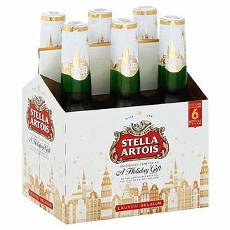 STELLA  ARTOIS 6 PK BOTTLES