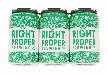 RIGHT PROPER RAISED BY 6x 12oz CANS