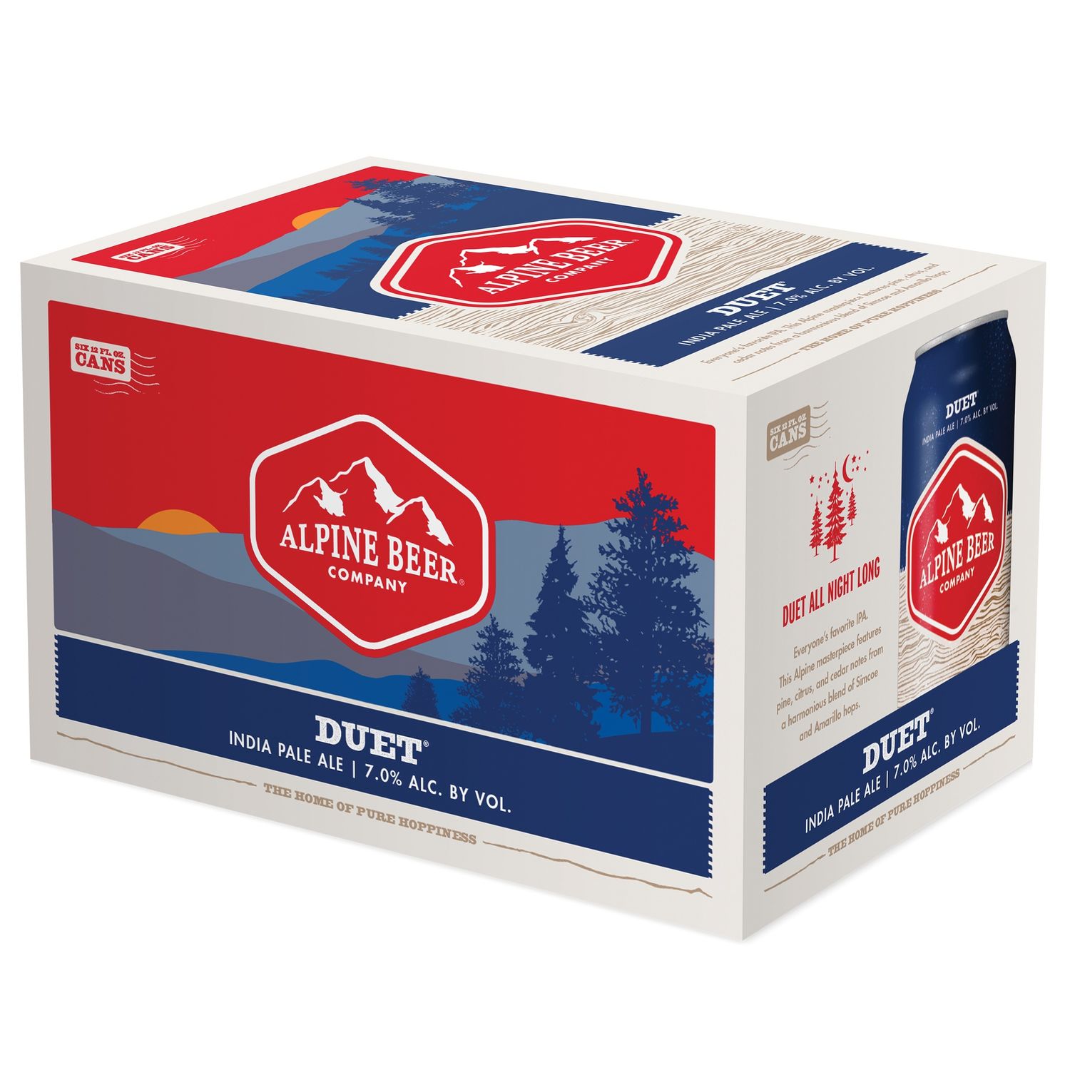 ALPINE BEER DUET CAN 6 PK