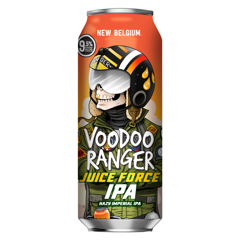 NEW BELGIUM VOODOO RANGER JUICE IPA 19.2 OZ