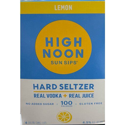 HIGH NOON LEMON 4 PK