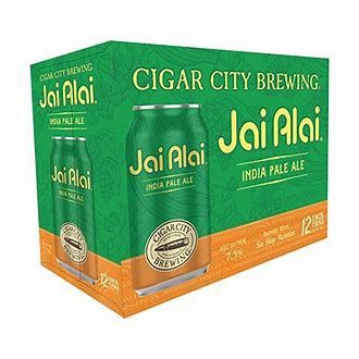 CIGAR CITY JAI ALAI 12PK CANS 12 OZ