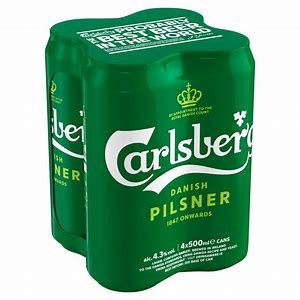 CARLSBERG 4PACK CAN
