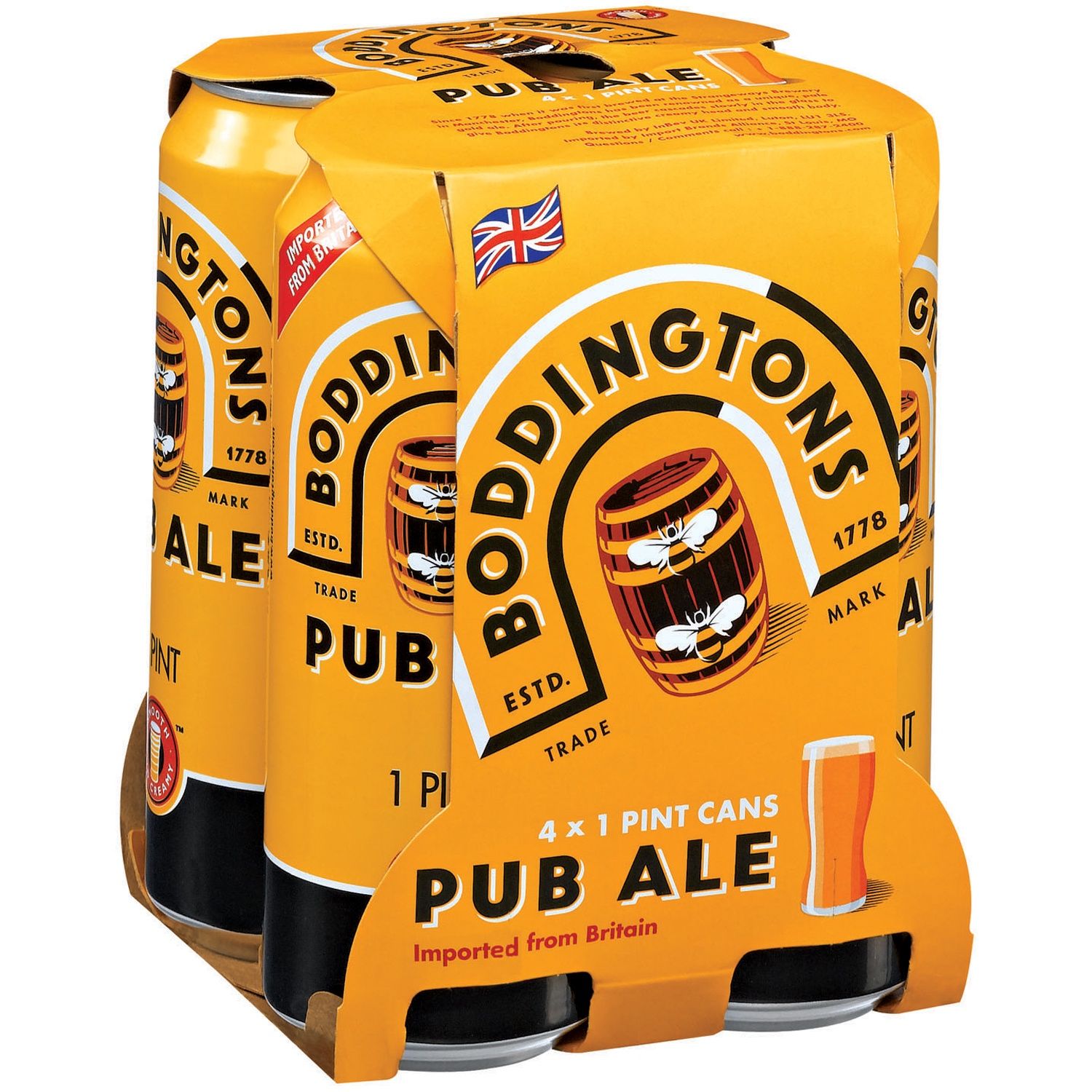 BODDINGTONS PUB ALE 4 PK